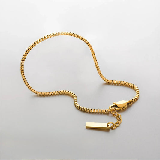 Box Bracelet (Gold)