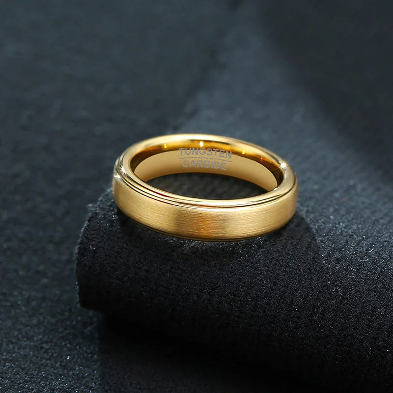 Polished Edge Ring (Gold) 5mm