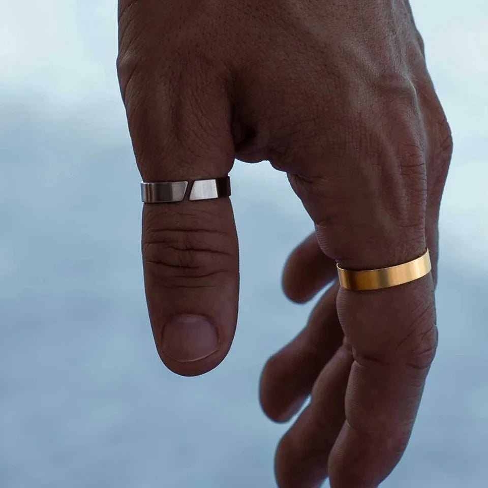 Flat Signet Band (Gold) 5mm