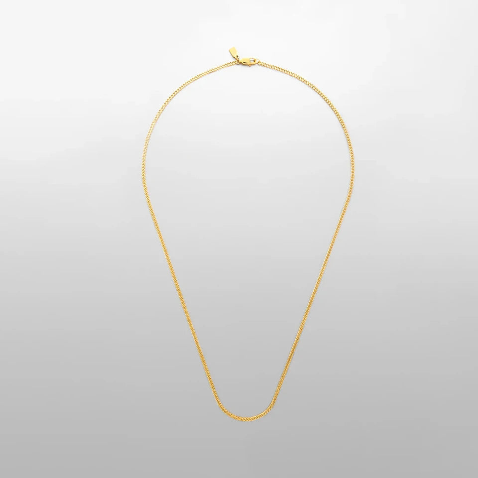 Minimal Cuban Chain (Gold) 1.8mm