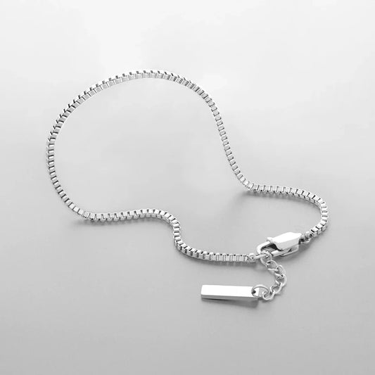 Box Bracelet (Silver)