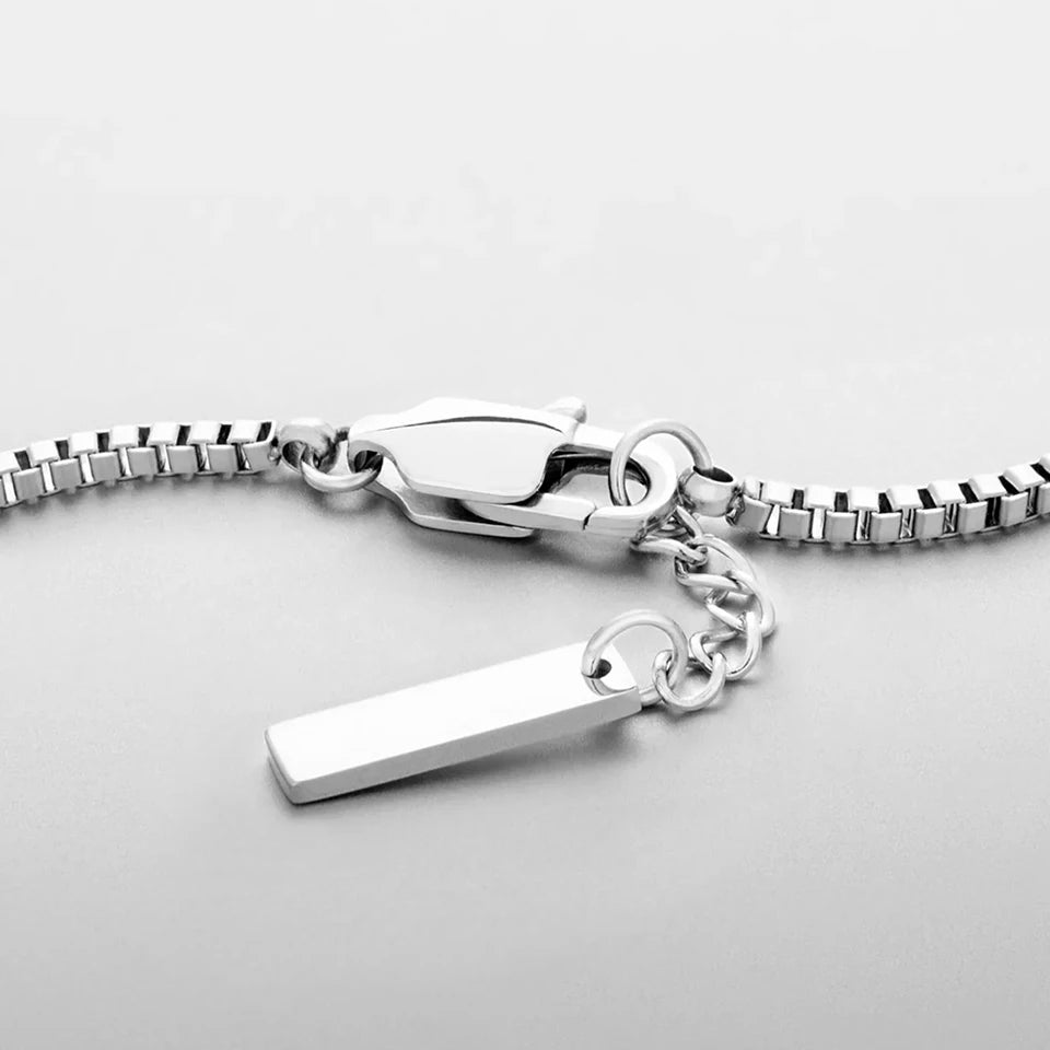 Box Bracelet (Silver)
