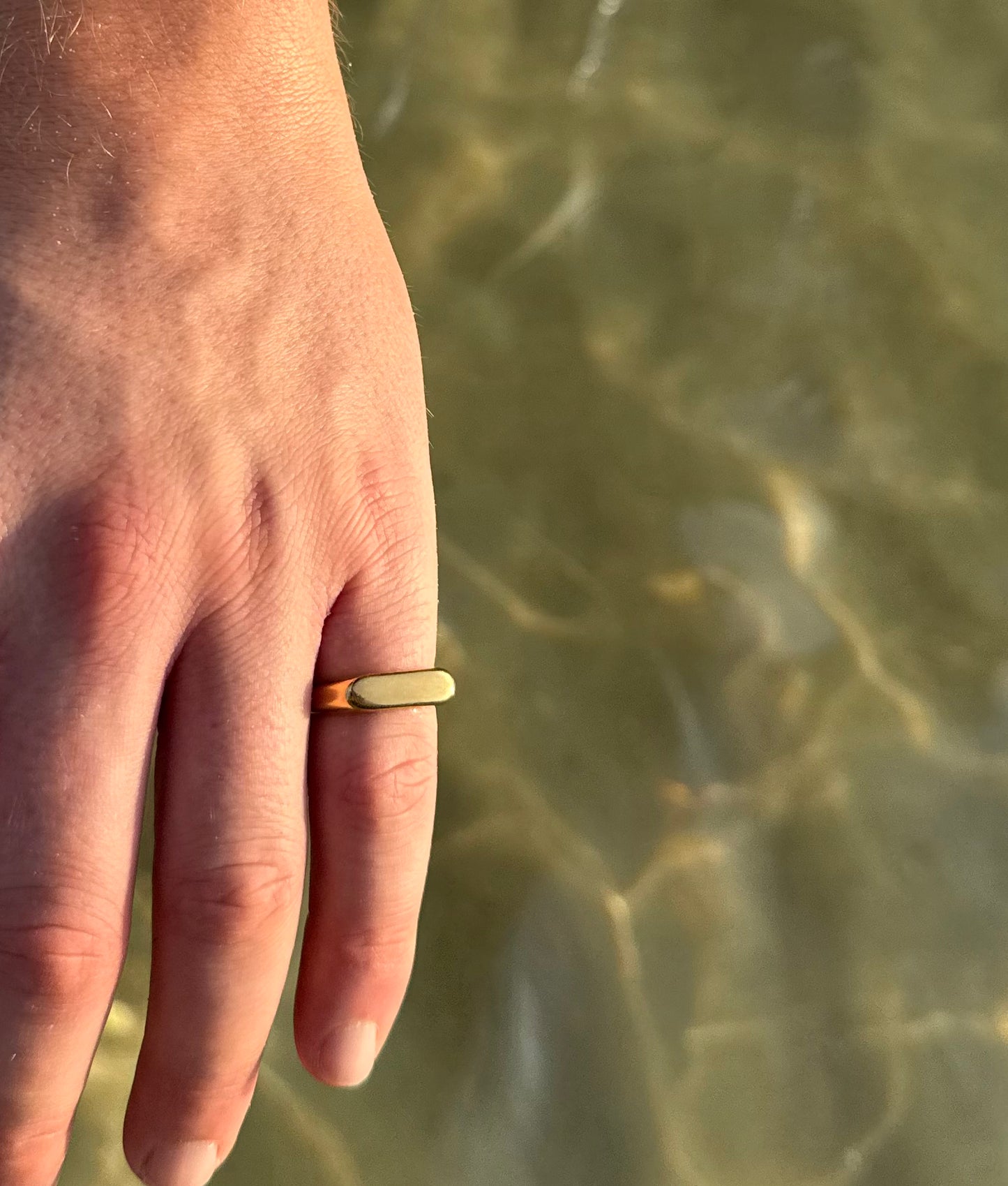 Slim Signet (Gold)