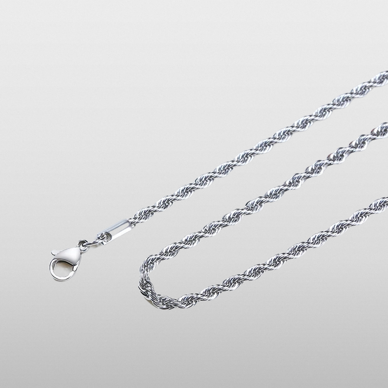 Rope Chain (Silver) 2mm