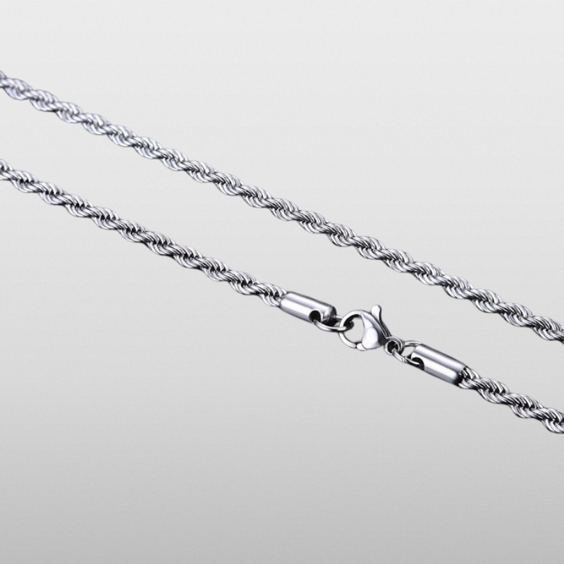 Rope Chain (Silver) 2mm