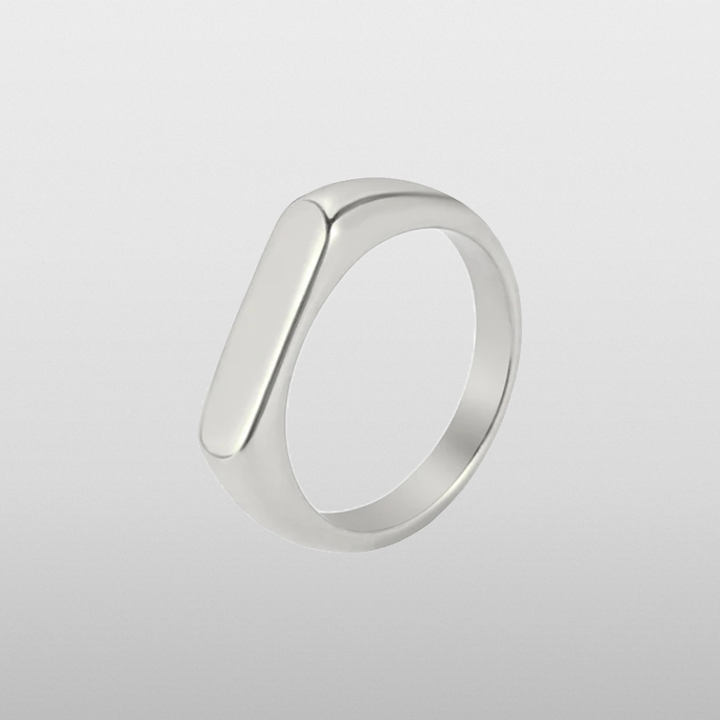 Slim Signet (Silver)