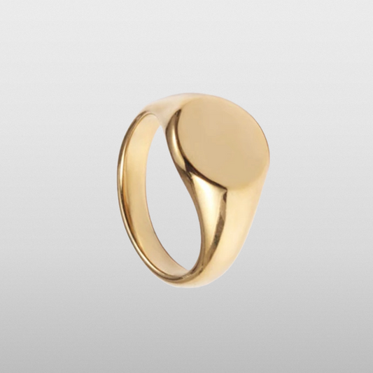 Round Signet (Gold)